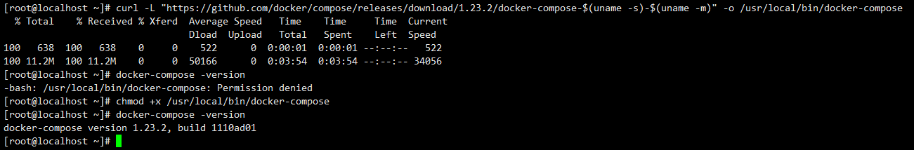 docker-compose安装01